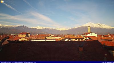 immagine della webcam nei dintorni di Rocca Canavese: webcam Salassa