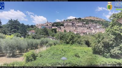 immagine della webcam nei dintorni di Cervara di Roma: webcam Palestrina