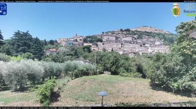 immagine della webcam nei dintorni di Genzano di Roma: webcam Palestrina
