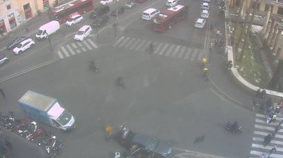 immagine della webcam nei dintorni di Roma EUR: webcam Roma Sant'Eustachio