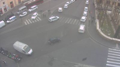 immagine della webcam nei dintorni di Roma Tomba di Nerone: webcam Roma Sant'Eustachio