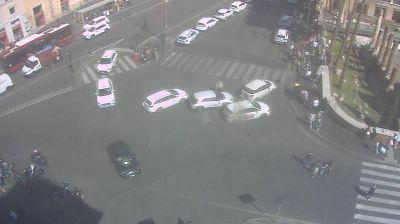 immagine della webcam nei dintorni di Roma Monte Verde: webcam Roma Sant'Eustachio
