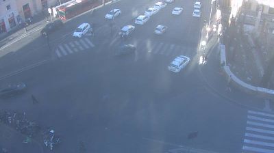 immagine della webcam nei dintorni di Roma Est: webcam Roma Sant'Eustachio
