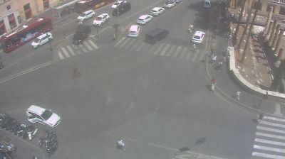 immagine della webcam nei dintorni di Roma EUR: webcam Roma Sant'Eustachio