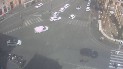 immagine della webcam nei dintorni di Roma EUR: webcam Roma Sant'Eustachio