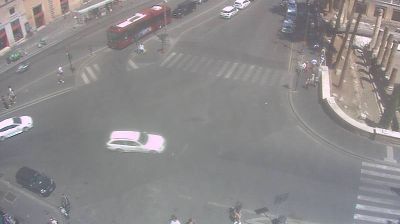 immagine della webcam nei dintorni di Rocca di Papa: webcam Roma Sant'Eustachio