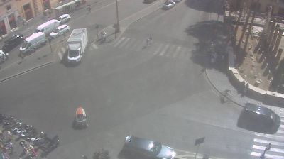 immagine della webcam nei dintorni di Ariccia: webcam Roma Sant'Eustachio