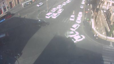 immagine della webcam nei dintorni di Roma EUR: webcam Roma Sant'Eustachio