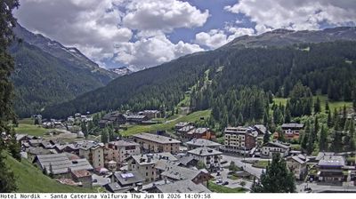 immagine della webcam nei dintorni di Bormio 3000: webcam Plaghera