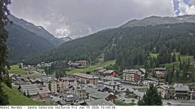 immagine della webcam nei dintorni di Ponte di Legno: webcam Plaghera