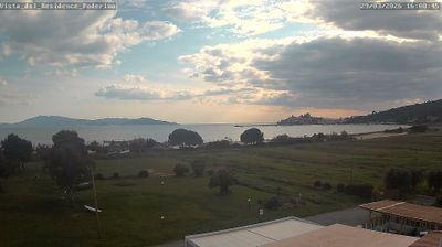 immagine della webcam nei dintorni di Isola del Giglio: webcam Talamone