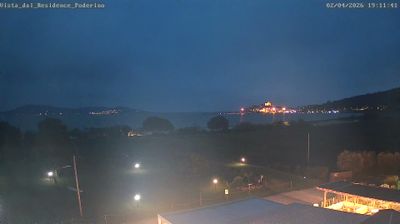 immagine della webcam nei dintorni di Isola del Giglio: webcam Talamone