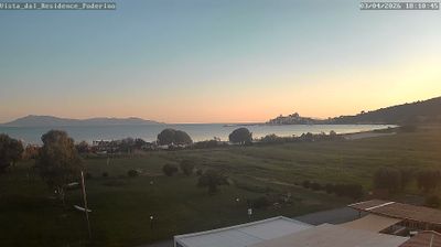 immagine della webcam nei dintorni di Castiglione della Pescaia: webcam Talamone
