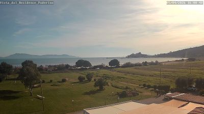 immagine della webcam nei dintorni di Giglio castello: webcam Talamone