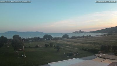 immagine della webcam nei dintorni di Monte Argentario: webcam Talamone