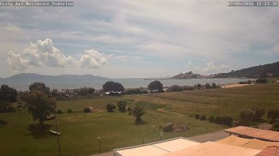 immagine della webcam nei dintorni di Castiglione della Pescaia: webcam Talamone