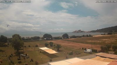 immagine della webcam nei dintorni di Monte Bottigli: webcam Talamone