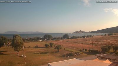 immagine della webcam nei dintorni di Orbetello: webcam Talamone