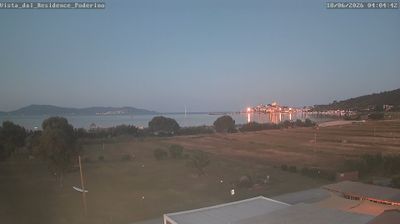 immagine della webcam nei dintorni di Giglio Porto: webcam Talamone