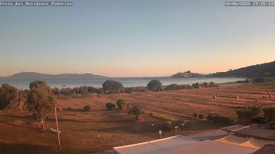 immagine della webcam nei dintorni di Porto Ercole: webcam Talamone