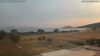 immagine della webcam nei dintorni di Castiglione della Pescaia: webcam Talamone