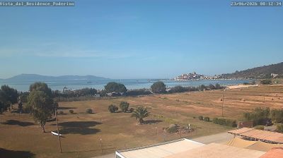 immagine della webcam nei dintorni di Castiglione della Pescaia: webcam Talamone