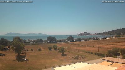 immagine della webcam nei dintorni di Monte Argentario: webcam Talamone