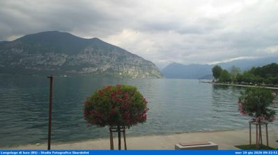 immagine della webcam nei dintorni di Brescia: webcam Iseo