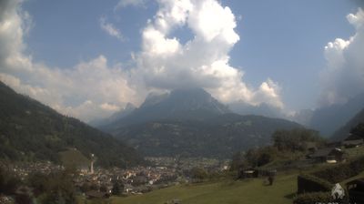 immagine della webcam nei dintorni di San Gregorio nelle Alpi: webcam Transacqua
