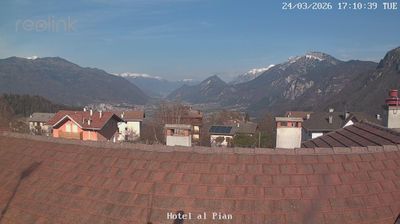 immagine della webcam nei dintorni di Baselga di Pinè: webcam Centa San Nicolò