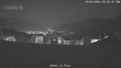 immagine della webcam nei dintorni di Baselga di Pinè: webcam Centa San Nicolò