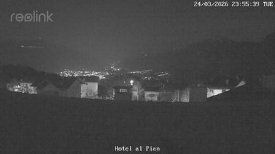 immagine della webcam nei dintorni di Palù del Fersina: webcam Centa San Nicolò