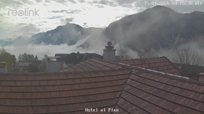 immagine della webcam nei dintorni di Palù del Fersina: webcam Centa San Nicolò