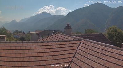immagine della webcam nei dintorni di Bedollo: webcam Centa San Nicolò