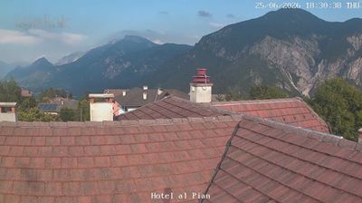 immagine della webcam nei dintorni di Trento: webcam Centa San Nicolò