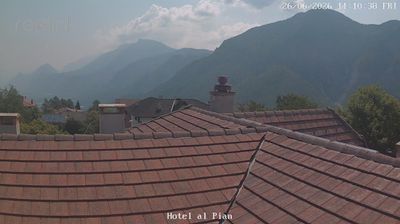 immagine della webcam nei dintorni di Lavarone: webcam Centa San Nicolò