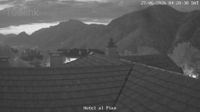 immagine della webcam nei dintorni di Baselga di Pinè: webcam Centa San Nicolò
