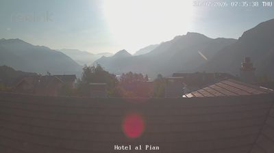 immagine della webcam nei dintorni di Palù del Fersina: webcam Centa San Nicolò