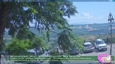immagine della webcam nei dintorni di Sant'Agata Feltria: webcam Roncofreddo