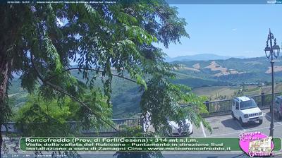 immagine della webcam nei dintorni di Verucchio: webcam Roncofreddo