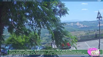 immagine della webcam nei dintorni di Santarcangelo di Romagna: webcam Roncofreddo