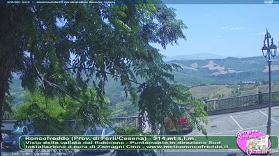 immagine della webcam nei dintorni di Santarcangelo di Romagna: webcam Roncofreddo