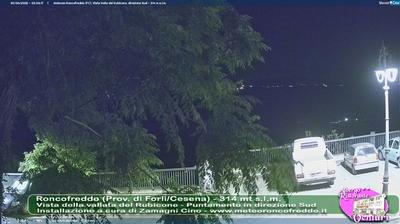 immagine della webcam nei dintorni di Macerata Feltria: webcam Roncofreddo