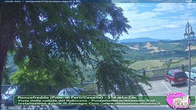 immagine della webcam nei dintorni di Sant'Andrea in Bagnolo: webcam Roncofreddo