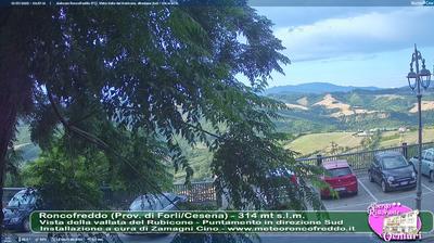 immagine della webcam nei dintorni di Forli' Ridolfi: webcam Roncofreddo