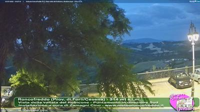 immagine della webcam nei dintorni di Sant'Agata Feltria: webcam Roncofreddo