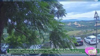 immagine della webcam nei dintorni di Forli' Ridolfi: webcam Roncofreddo