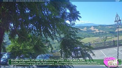 immagine della webcam nei dintorni di Forli' Ridolfi: webcam Roncofreddo