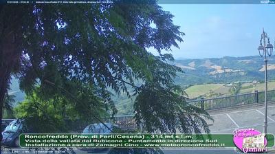 immagine della webcam nei dintorni di Forlì: webcam Roncofreddo