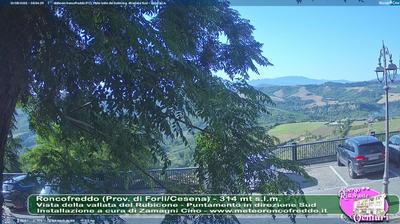 immagine della webcam nei dintorni di Forlì: webcam Roncofreddo